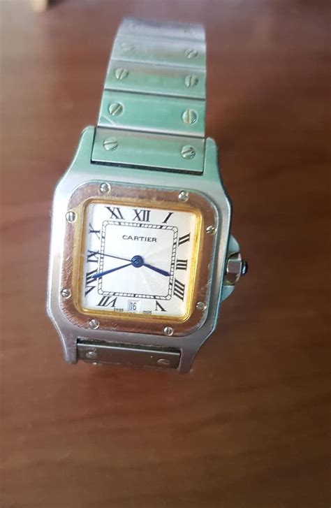 cartier santos watch identification